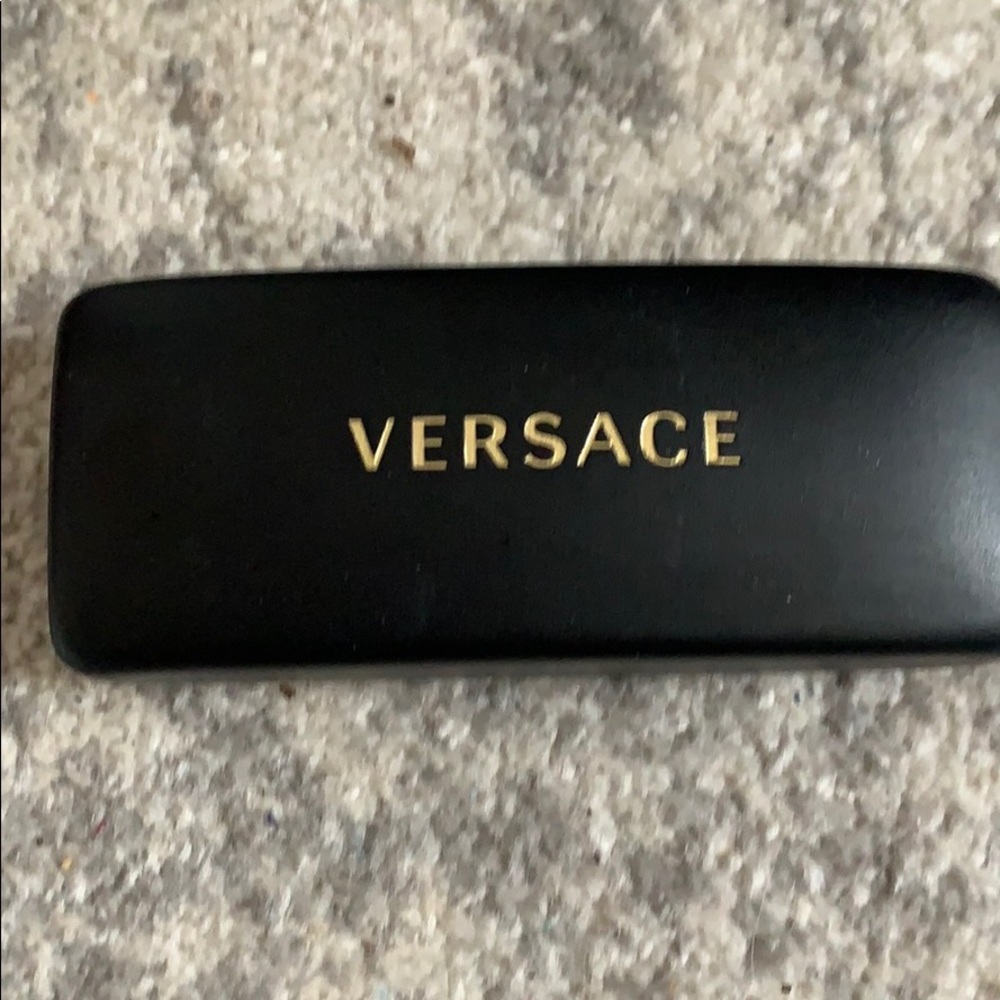 Versace eyeglass or sunglass case